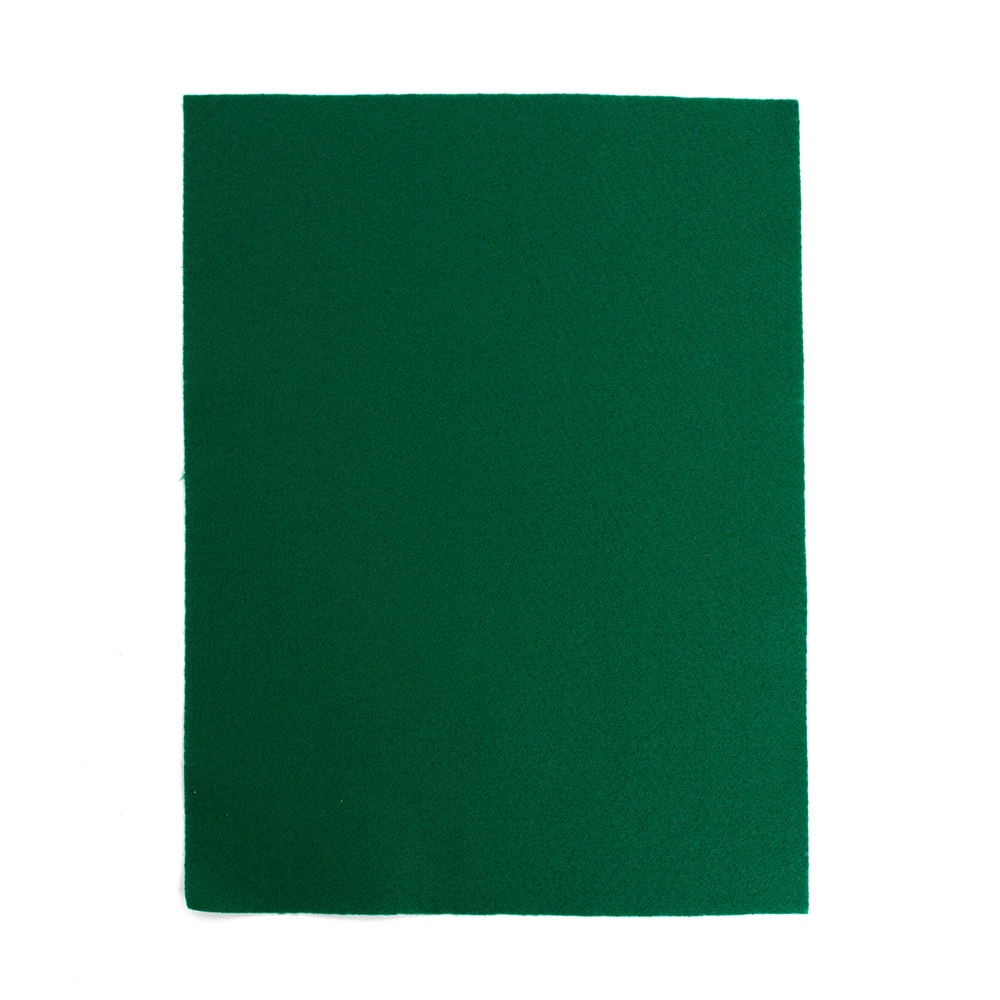Craft Supplies, Art & School, 9"x12", Kunin, Felt, 32869, Kelly Green